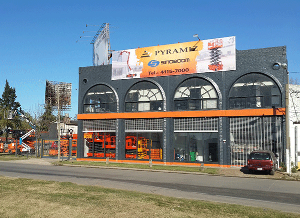 阿根廷首家星邦重工高空作业平台展厅正式营业