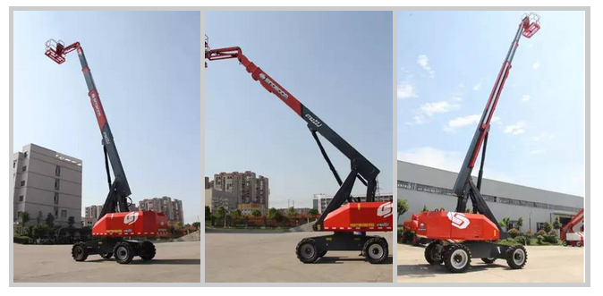 星邦重工臂式高空作业平台产品应用图欣赏