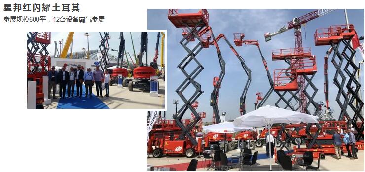 星邦红闪耀土耳其参展规模600平，12台设备霸气参展