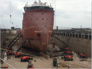 星邦船厂专用型臂车