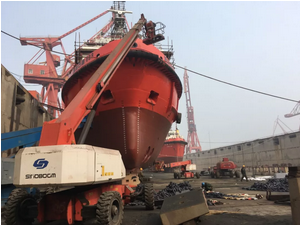 星邦船厂专用型臂车